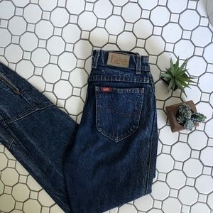 Vintage lee high-waisted jeans